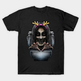 Horror toilet Monster #39 T-Shirt